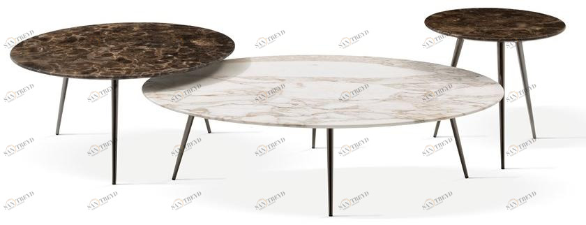 Bodema Журнальный столик из мрамора sun-id-1379175