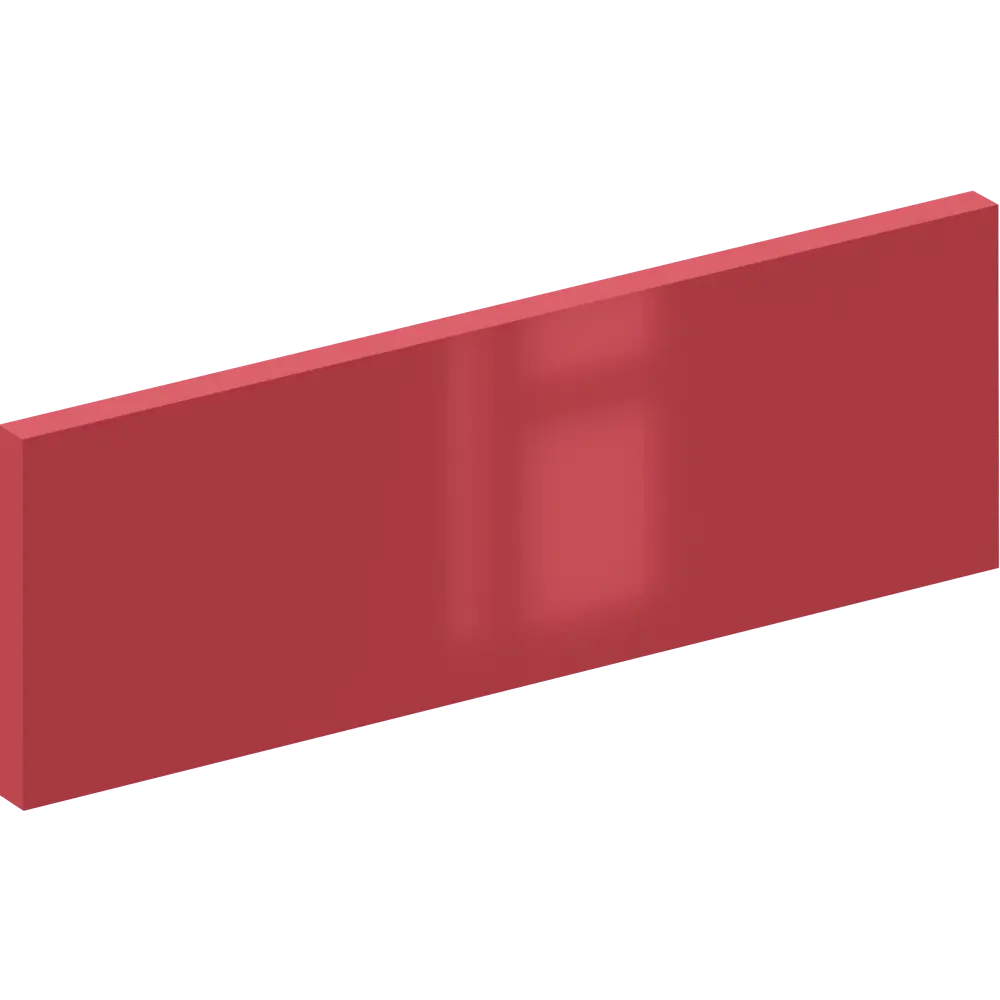 Дверь для ящика Delinia ID Аша 39.7x12.5 см ЛДСП цвет красный STLM-2199316