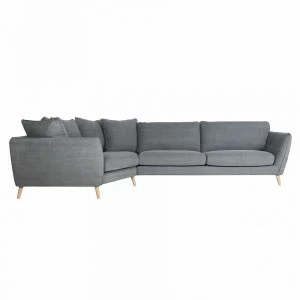 Диван угловой голубой 192 см Stella SITS ДИЗАЙНЕРСКИЕ, STELLA 192365 Серый