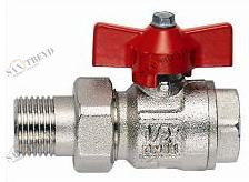 Кран шаровый 1 1/4 с нак.гайкой дрос (б) мод.098 098 ITAP 1811039