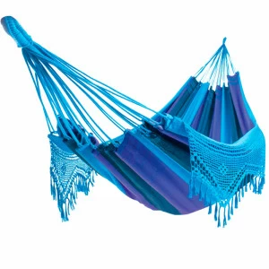 Подвесной гамак двухместный синий Ocean IMPEX  132201 Синий