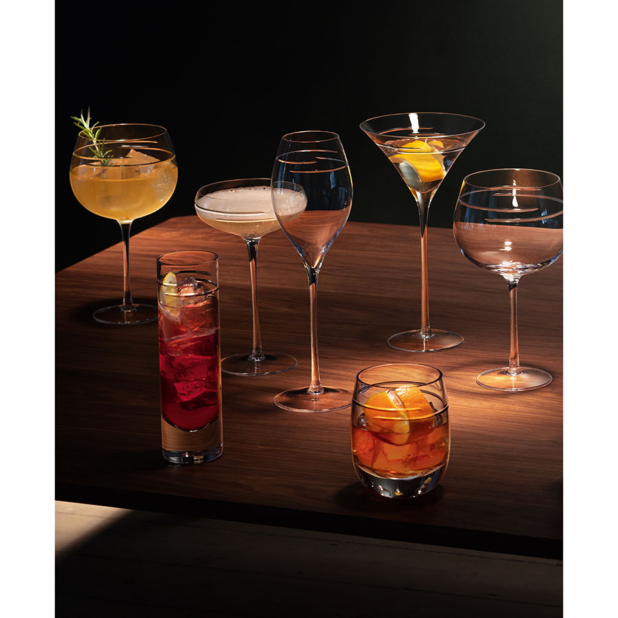 G068-09-408 Набор высоких стаканов signature, verso, 250 мл, 2 шт. LSA International  - Вид №1