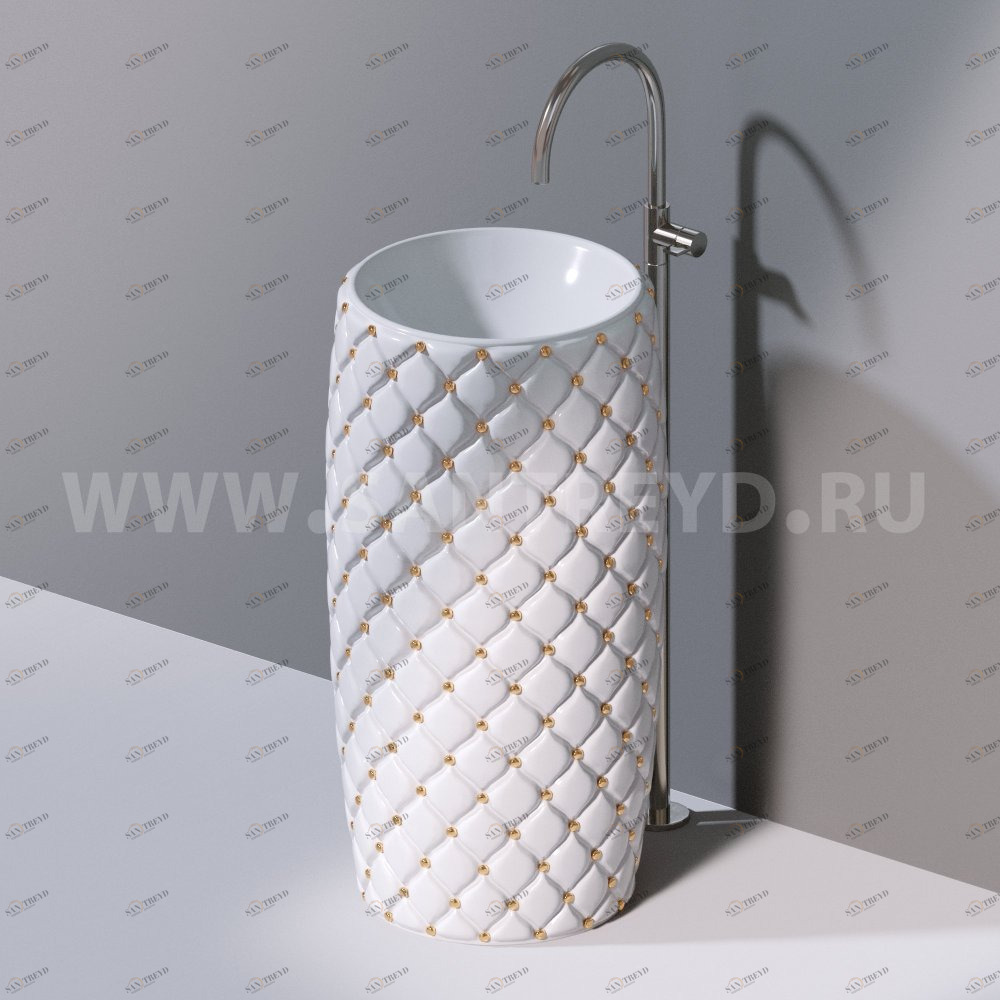 L107T0R0VT.100G Напольная раковина стоящая круглая A. e T. Italia CLASS AeT ITALIA GLASS