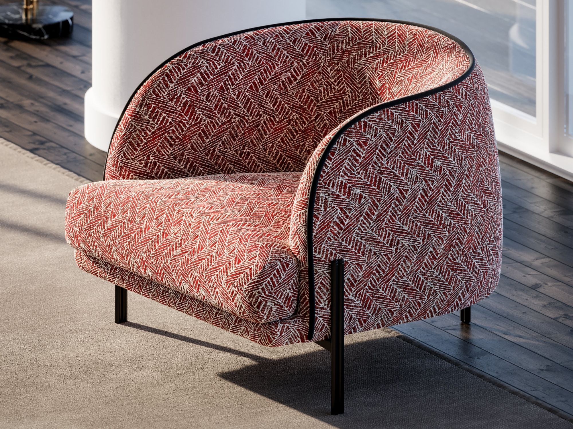 Тканевое кресло с подлокотниками Liu Jo Living Collection ARCH-00068491 - Вид №6