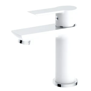 Смеситель ESKO Lucca для раковины — белый матовый с хромом 89358550