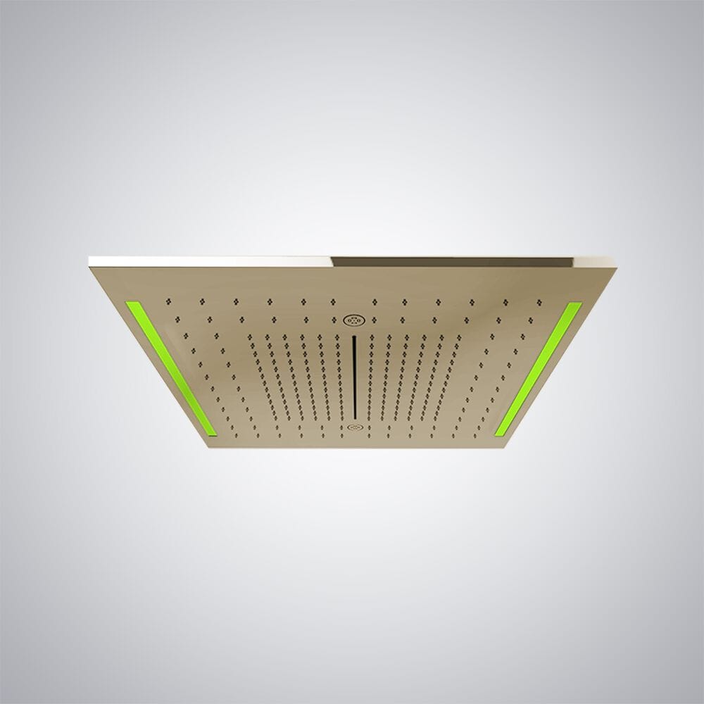 Регулируемая квадратная душевая головка из нержавеющей стали Fontana Showers цветок воды ARCH-00092216 - Вид №18