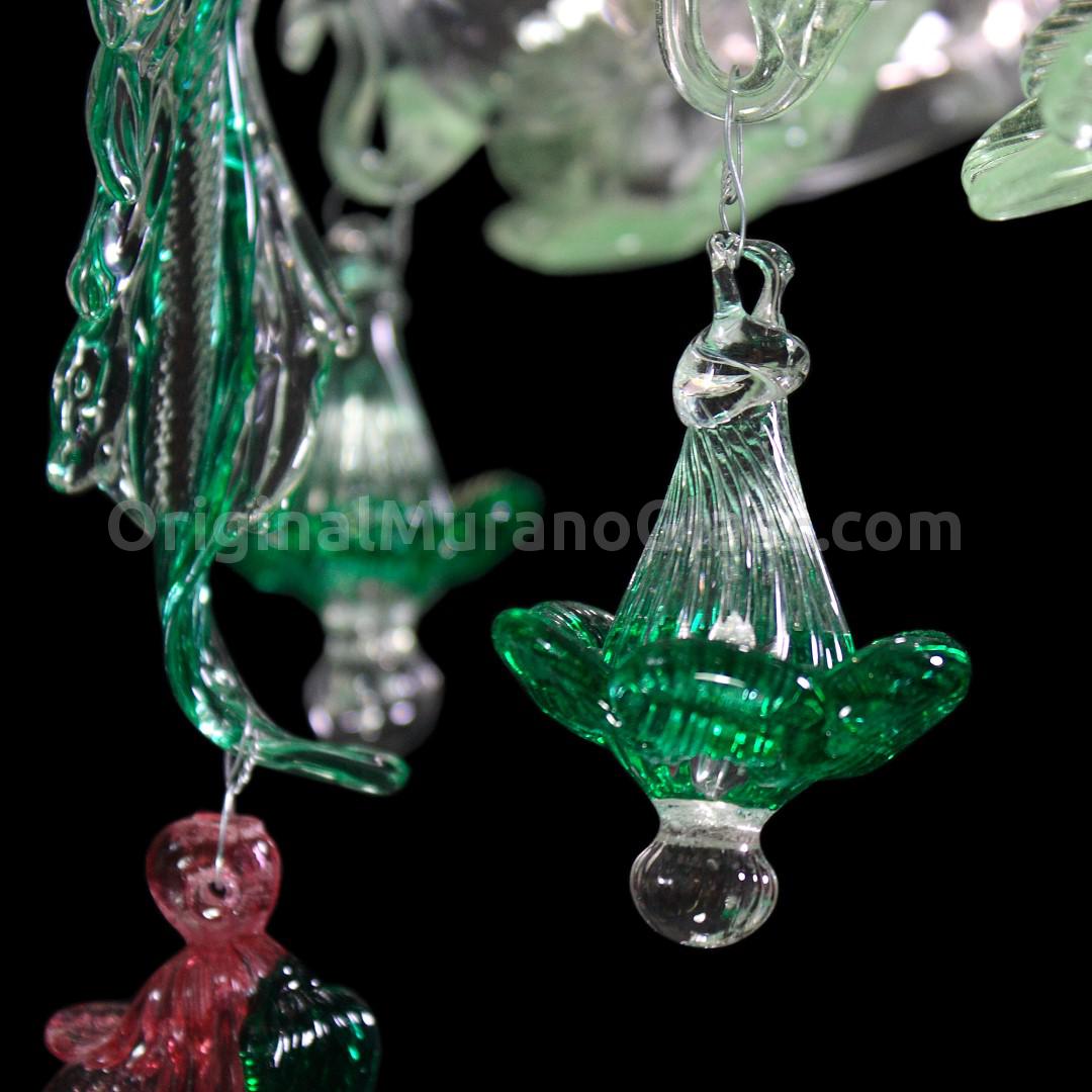 1084 ORIGINALMURANOGLASS Люстра Весна - Реццонико - муранское стекло OMG  см  - Вид №1