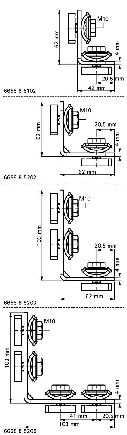 665885102 Монтажные профиля BIS RapidStrut® Уголки 90° G2 (BUP1000) для создания конструкций из профиля Strut WALRAVEN  - Вид №1