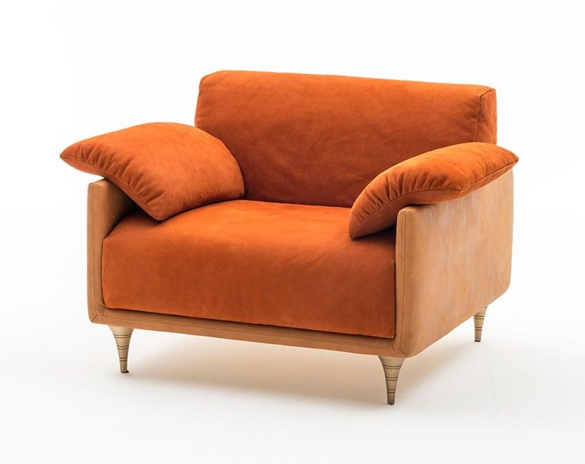 Кресло в набуке с подлокотниками Milano collection Sc5050 Santreyd - Вид №1