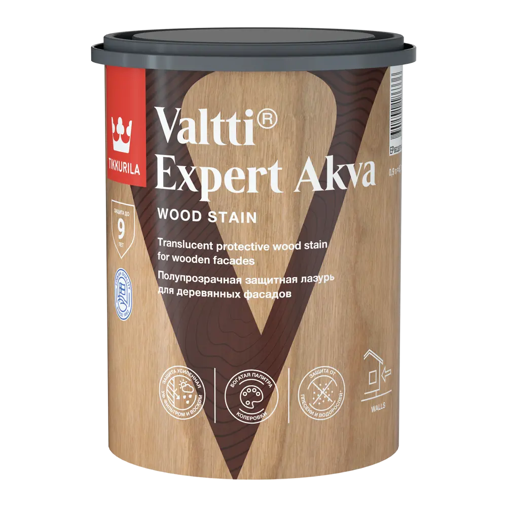Tikkurila Valtti Expert Akva - защитный антисептик для дерева Oregon 82115516 STLM-0019425 - Вид №1