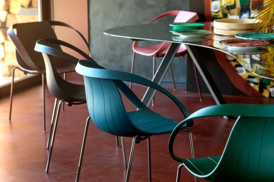 Штабелируемый стул из полипропилена с подлокотниками MOROSO IMPOSSIBLE WOOD ARCH-00138879 - Вид №10