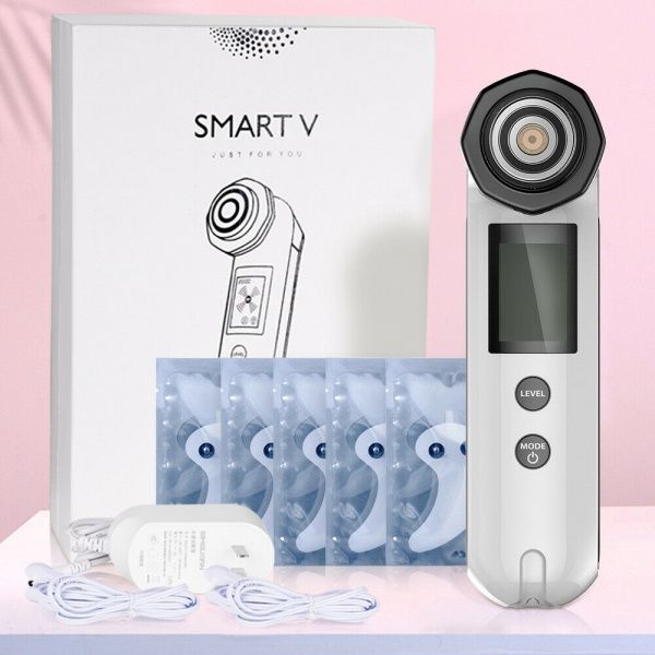 38223 Вибромассажер для лица 5в1 SMART V PRO (RF, LED, EMS) Beauty Star 