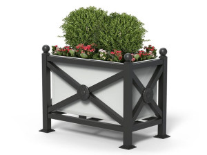 Перфорированная плантатор из листового металла