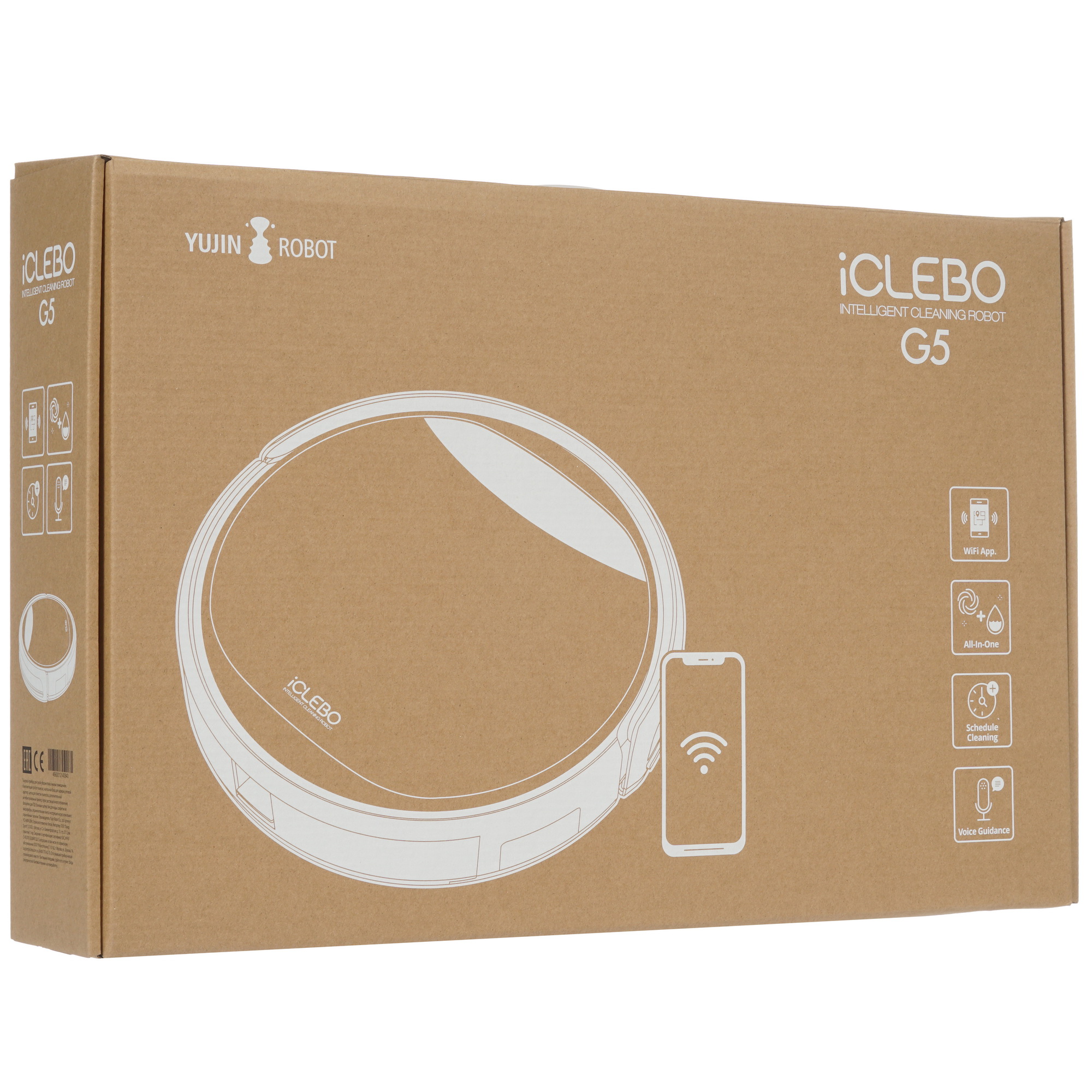 8199358 Робот-пылесос iCLEBO G5 черный STDN-0039946 - Вид №11