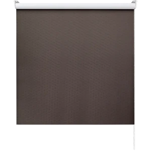 Штора рулонная блэкаут Ромб 200x175 см коричневая 83815401 STLM-2127472