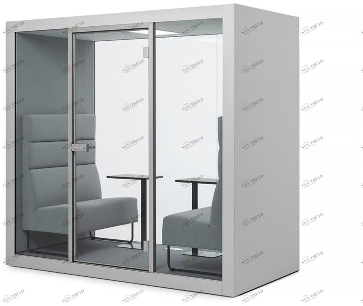 SOFTREND Акустическая офисная будка из HPL и стекла sun-id-1374169