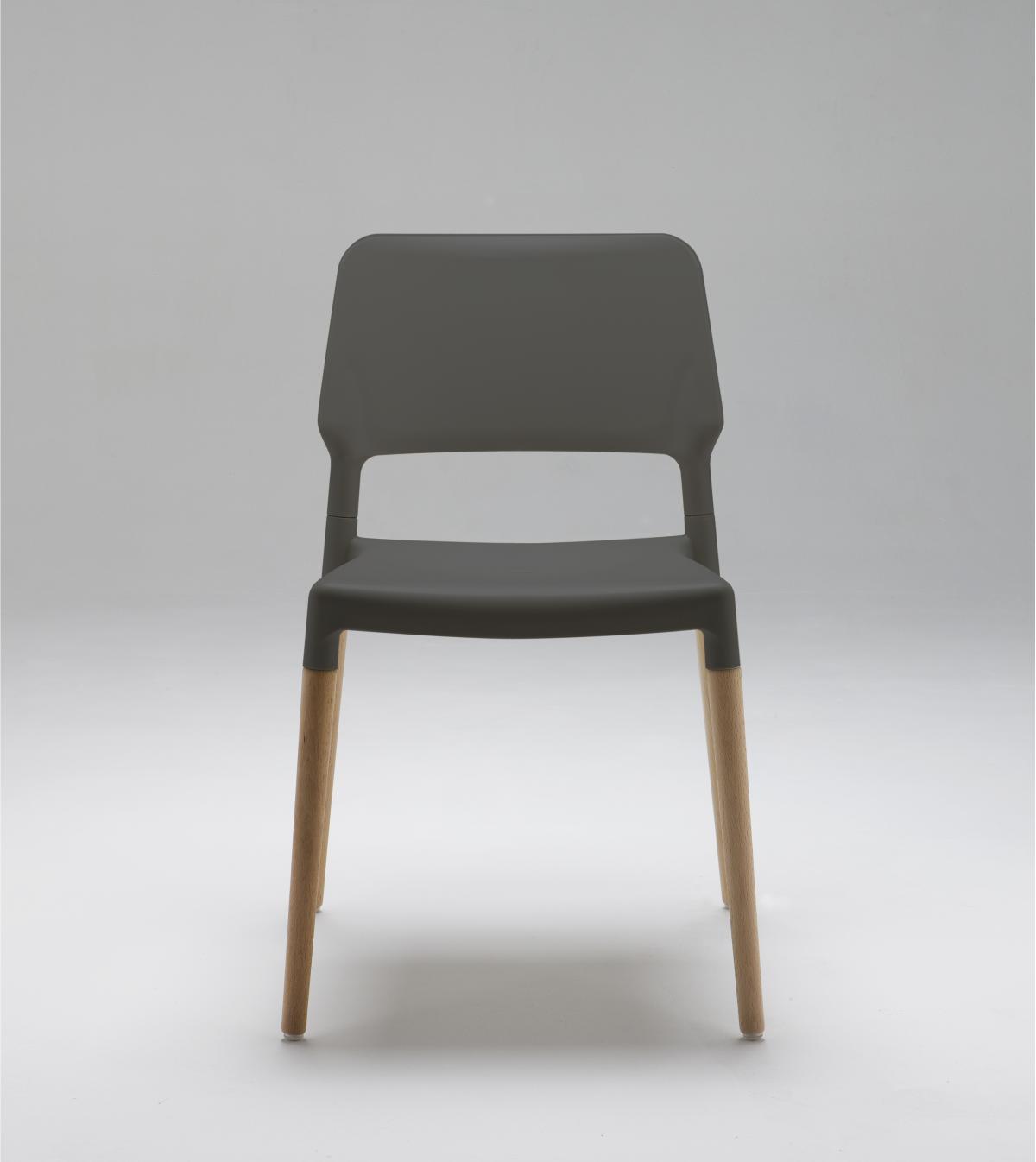 077644 Стул серый Santa & Cole Belloch Santreyd  - Вид №3