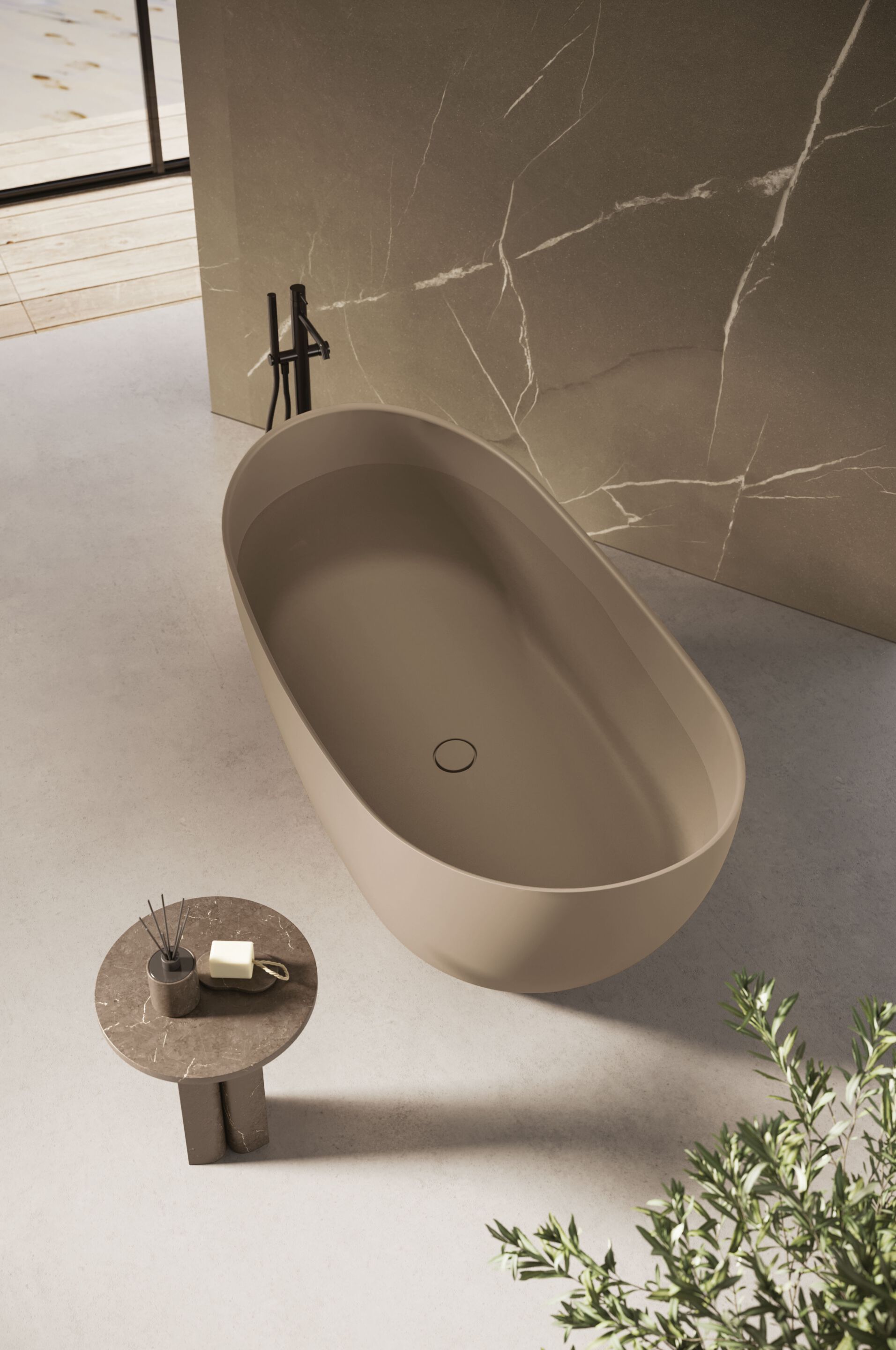 Овальная ванна в центре комнаты DISENIA SEVEN ARCH-00054955 - Вид №2