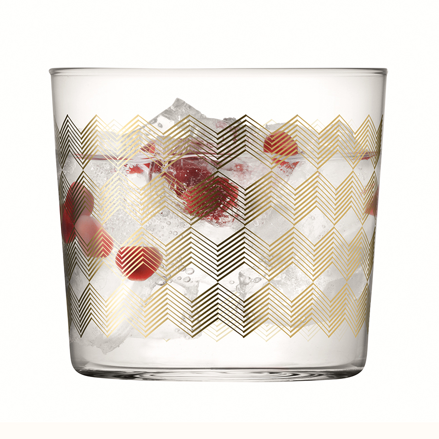 G060-09-146 Набор стаканов signature, chevron, 310 мл, 4 шт. LSA International  - Вид №17