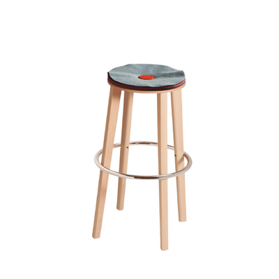 087717 Полубарный стул 534P-65 Capdell Tic Tac Toe 