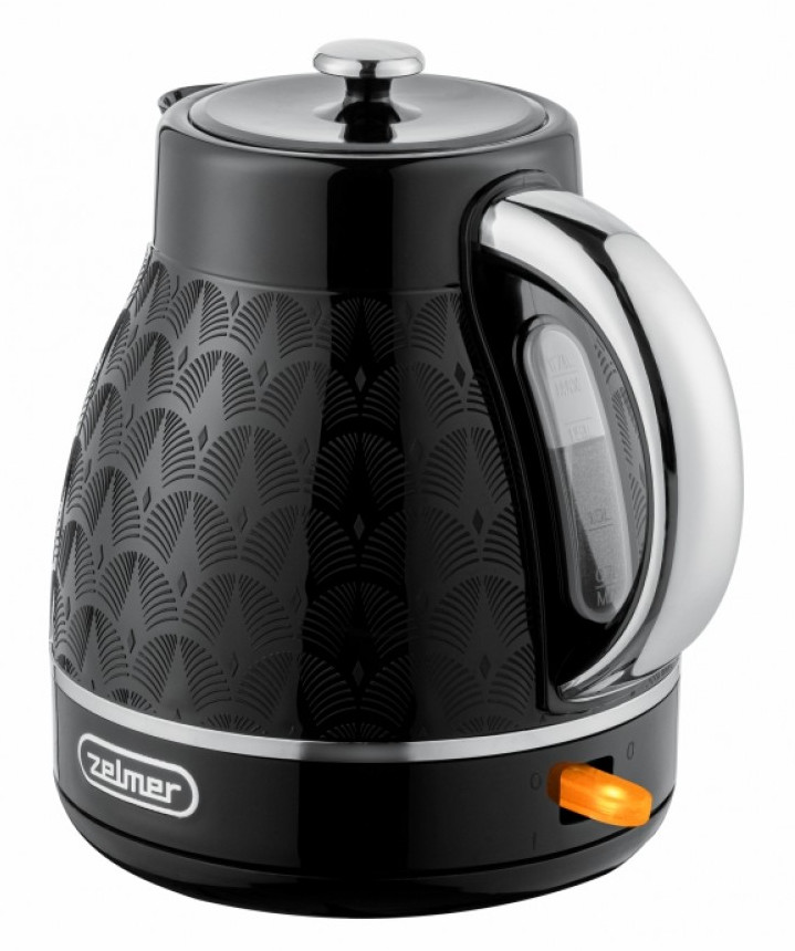 9113720 Электрочайник Zelmer ZCK7640 черный STDN-0034218 - Вид №1