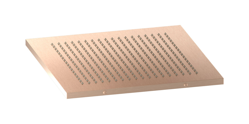 Полувстраиваемая душевая лейка с дождевой струей WE ARE IB av320sr Brushed Rose Gold Aqua