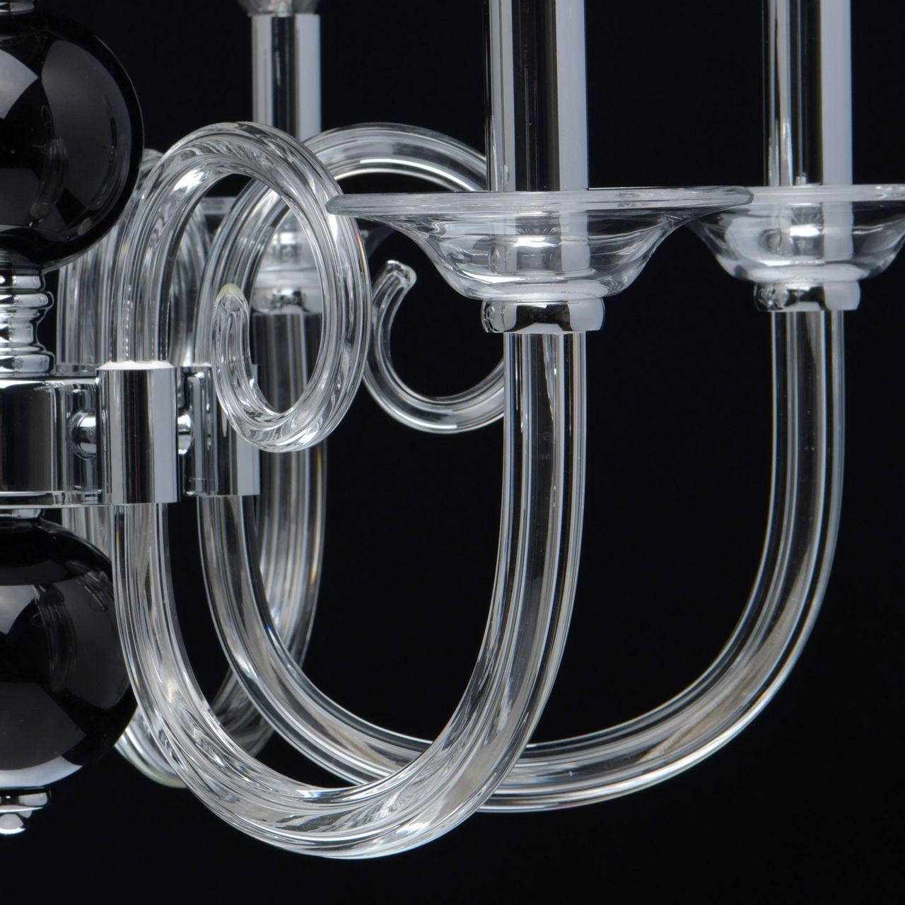 Подвесная люстра MW-Light Элла 483014106 MW-LIGHT ДИЗАЙНЕРСКИЕ, ЭЛЛА 279666 Хром  - Вид №2