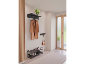 Стальная стойка для обуви с порошковым покрытием