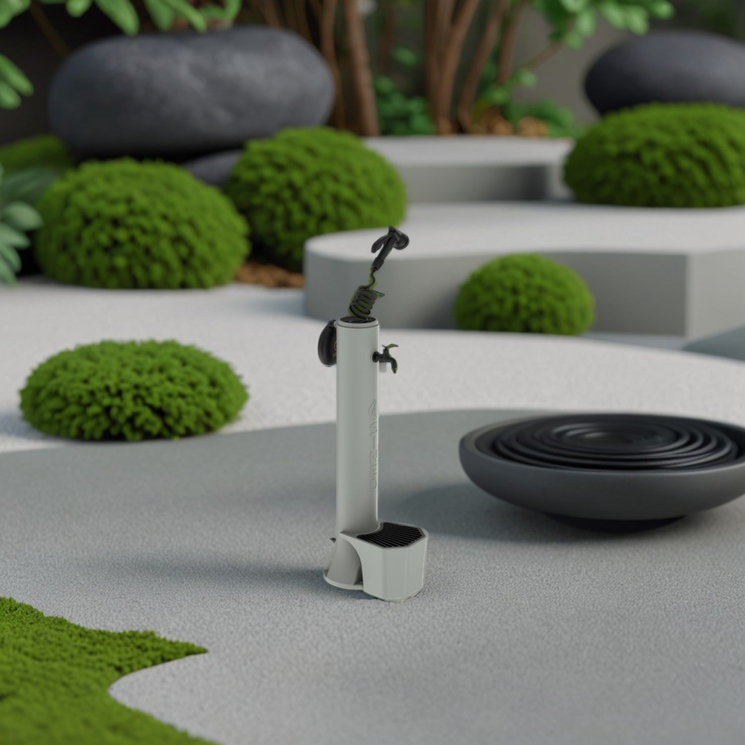 Полиэтиленовый садовый фонтан SINED TRITONE PRO ARCH-00102038 - Вид №6