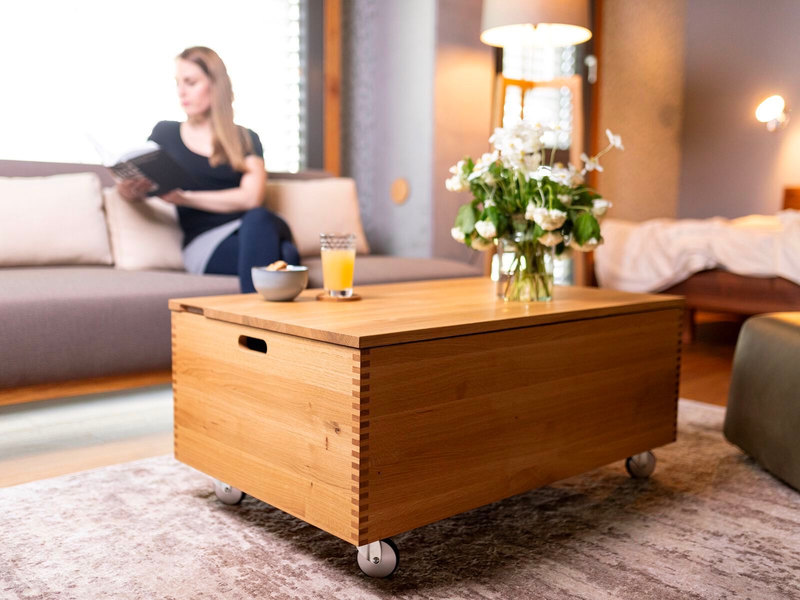 Журнальный столик с отсеком для хранения sixay furniture HOOK Table Chest ARCH-00087948 - Вид №5