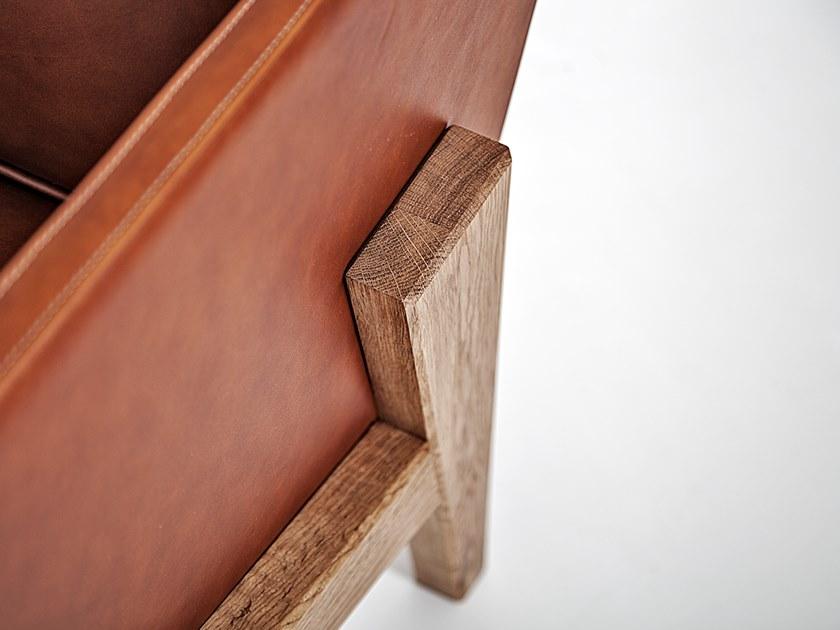 Liqui Contracts Кожаное кресло с подлокотниками Cooper sun-id-1449851 - Вид №2