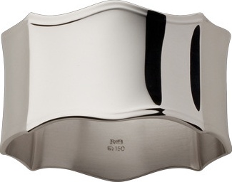 85796 Кольцо для cалфетки Серебряное Robbe&Berking 