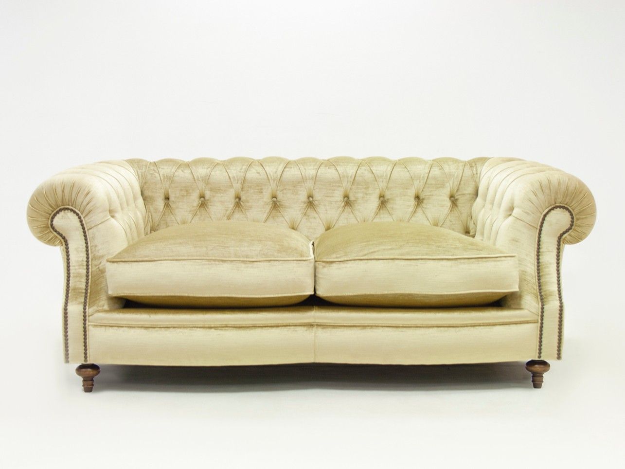 2-местный бархатный диван capitonné CREARTE COLLECTIONS Истоки Честерфилдского Биг-Бена ARCH-00135680