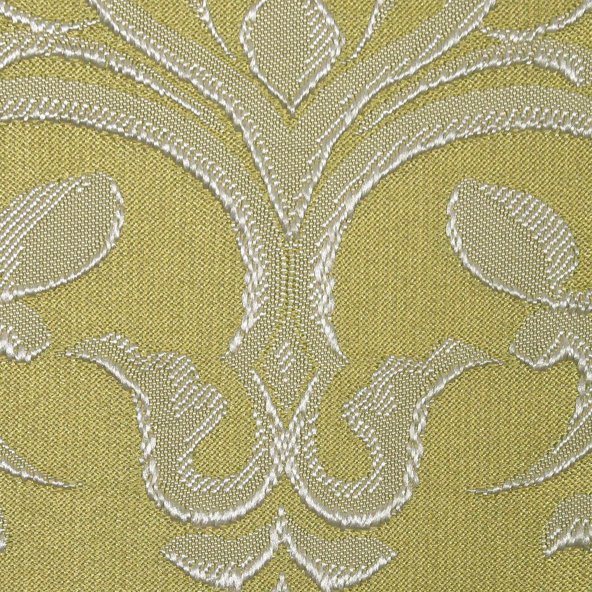 14303862 Штора, Madlen зеленая, 140х260 см, лента Santreyd  - Вид №2