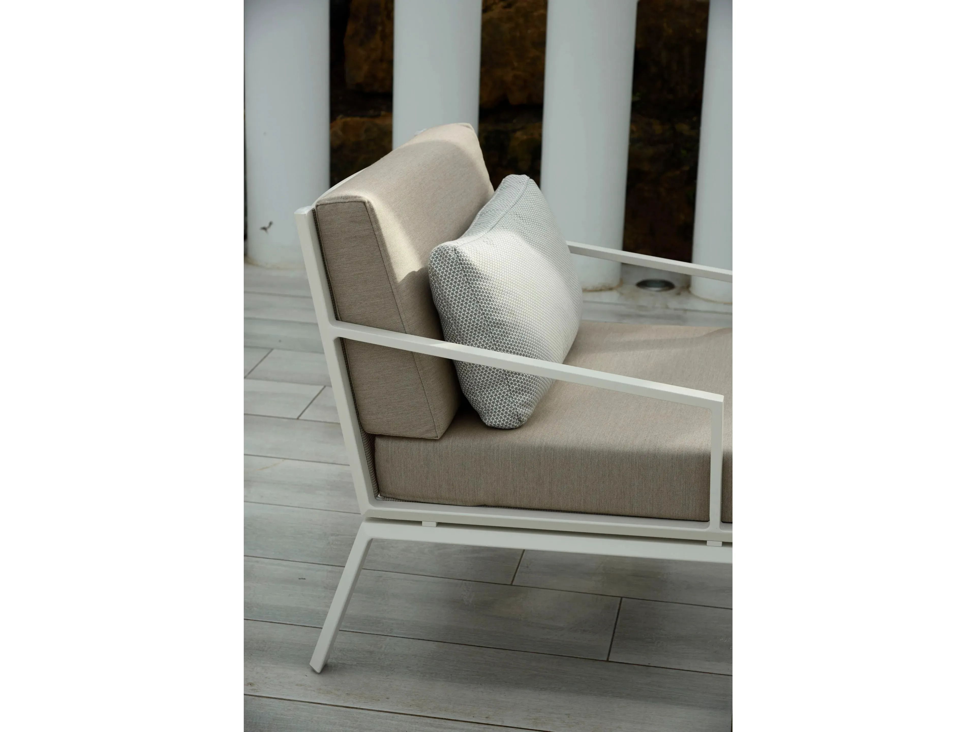 Алюминиевый садовый стул с подлокотниками 10Deka сейчас ARCH-00143532 - Вид №2