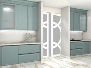 Martini Interiors Кухня из лакированной древесины на заказ Essenza