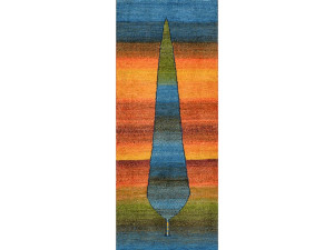 Прямоугольный ковер ручной работы из шерсти