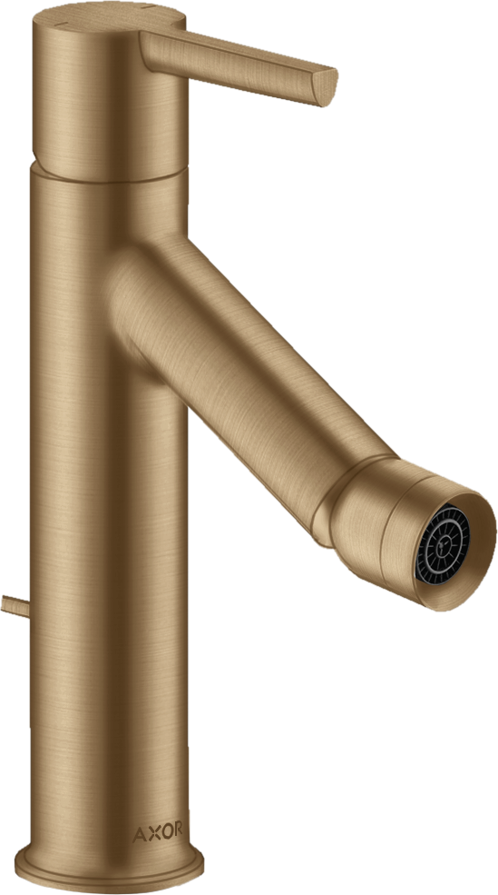 10214140 Смеситель для биде, однорычажный, с рычажной ручкой и сливным гарнитуром AXOR STARCK