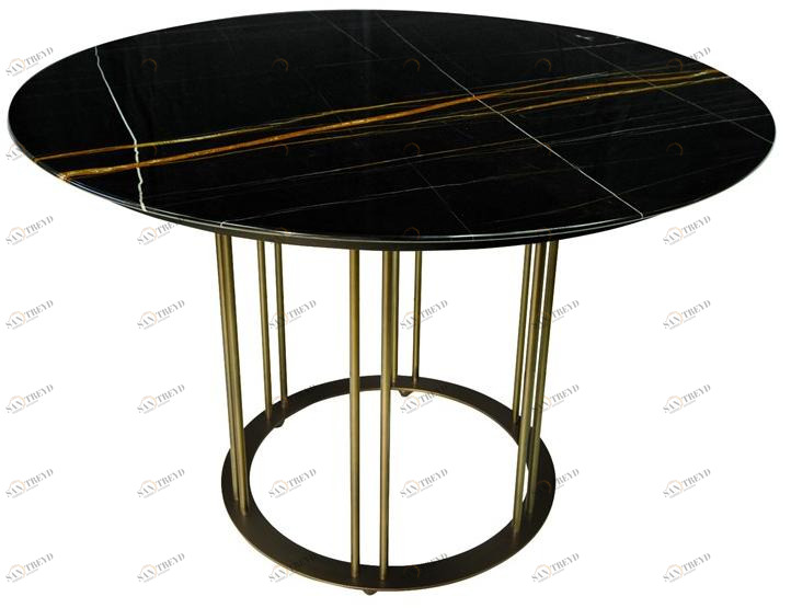 Garbarino Круглый обеденный стол Aureola Aur d110 