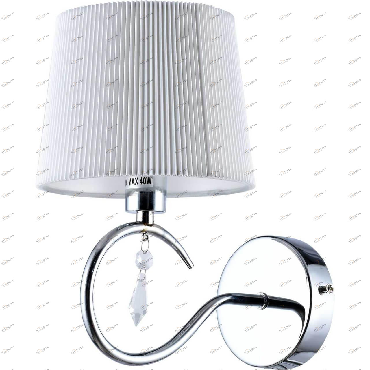 Бра настенное белое Stilfort Savoy 1029/09/01W STILFORT SAVOY 00-3930768 Белый