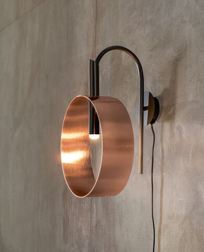 Окрашенный металлический светодиодный настенный светильник RIFLESSI Led Loop ARCH-00005517