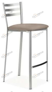 CREO Kitchens Высокий металлический табурет с подставкой для ног sun-id-1432879