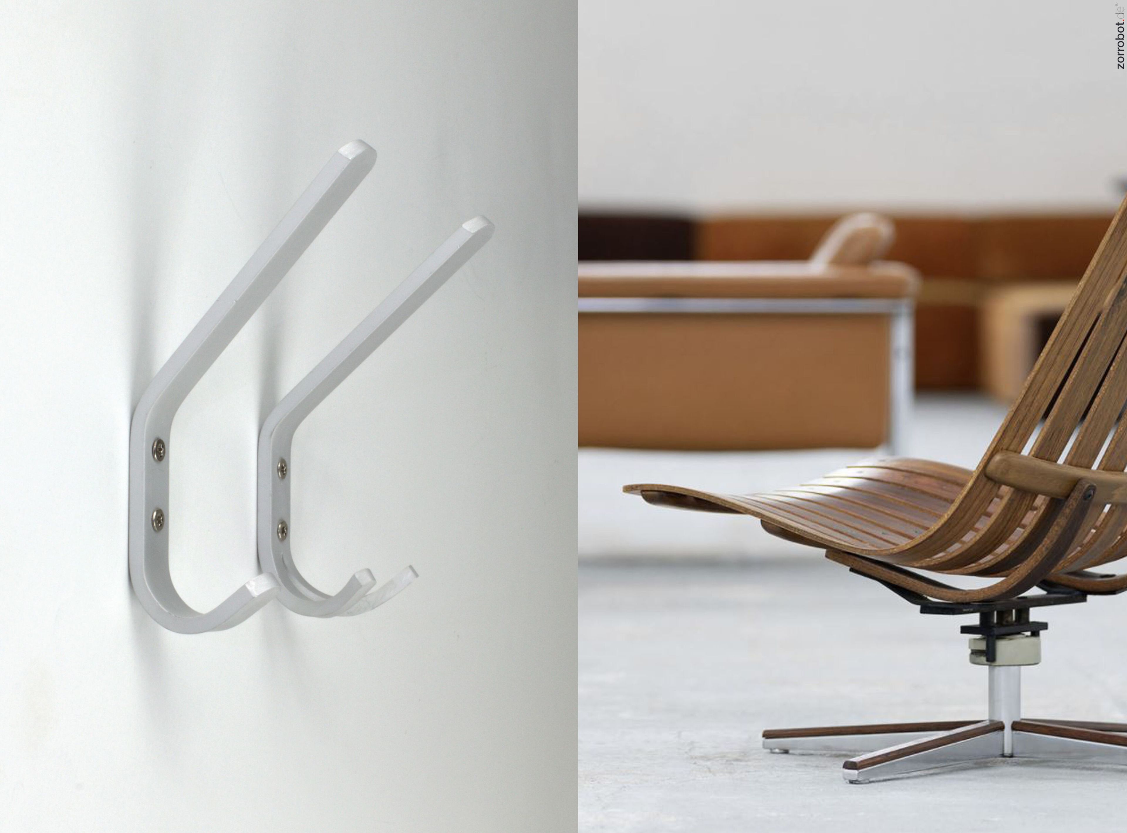 Алюминиевый настенный крючок для шляп Iserlohner Haken VOLLMANN+SCHMELZER ARCH-00020932