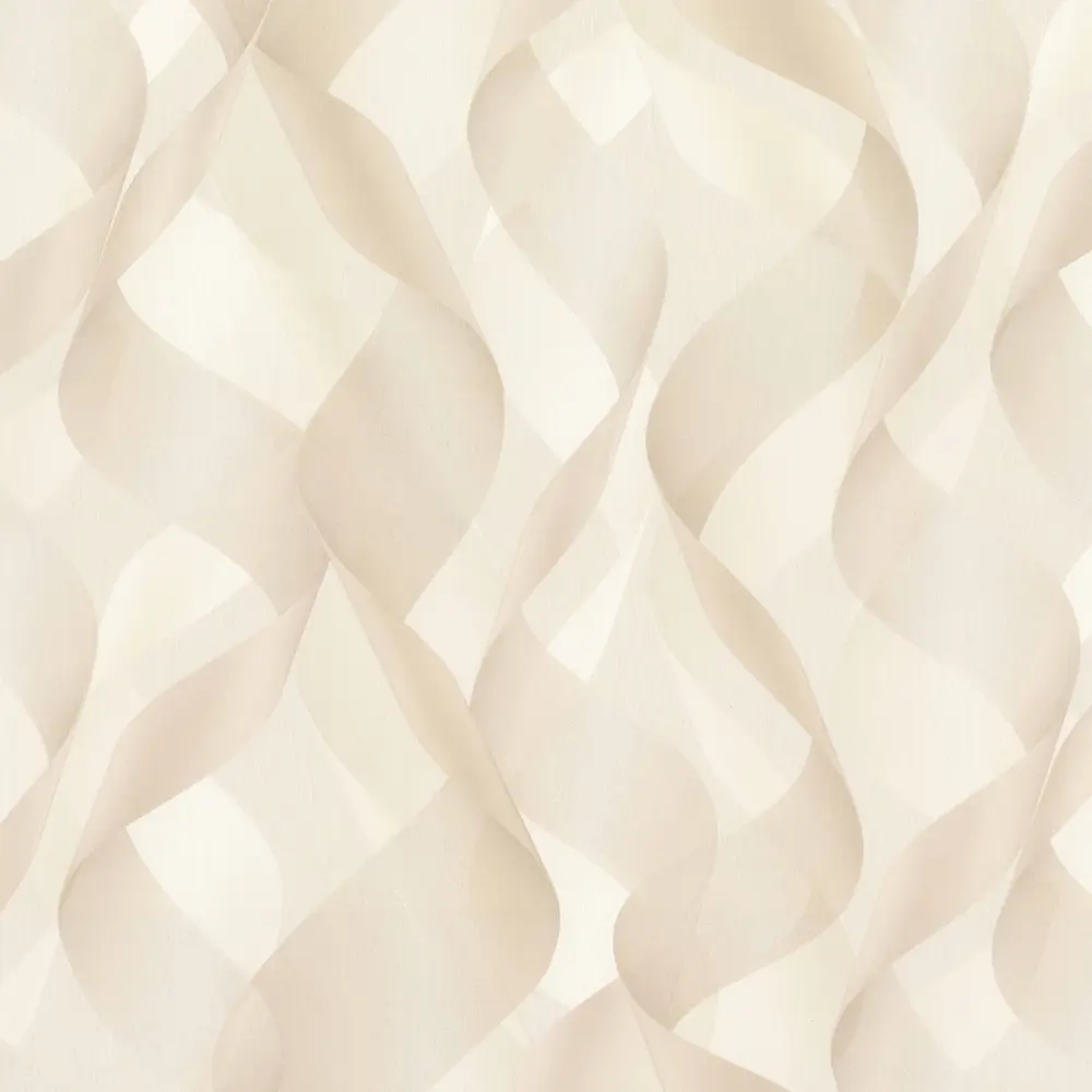 Обои флизелиновые Артекс Волна бежевые 1.06 м 10801-02 STLM-2009900 - Вид №1