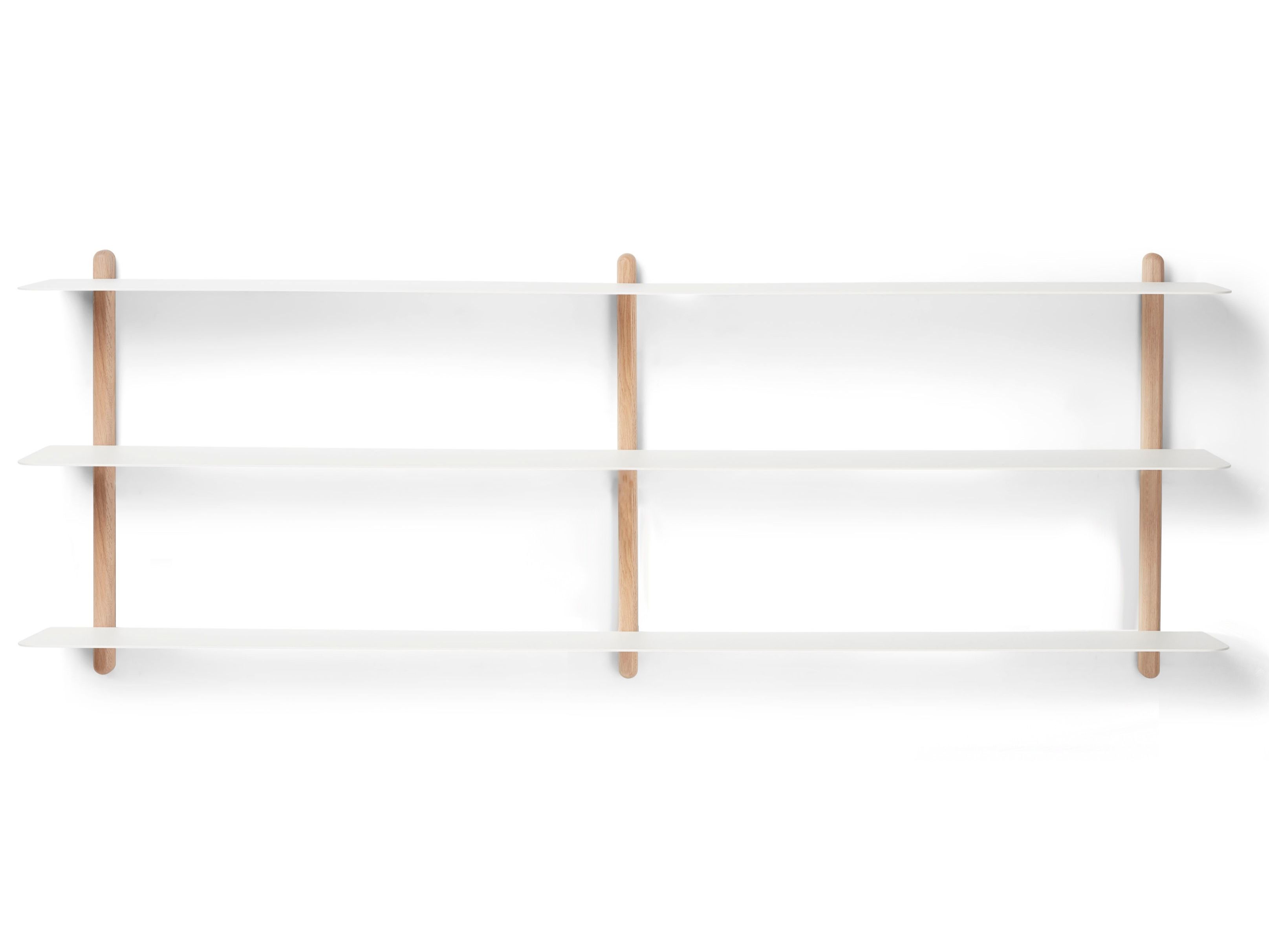 Подвесной книжный шкаф из стали и дерева Gejst Nivo ARCH-00069633