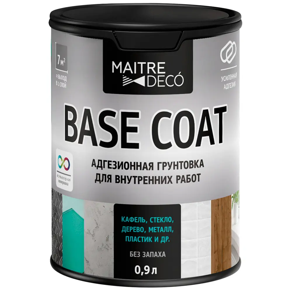 Грунтовка Maitre Deco Base Coat для сложных поверхностей 0.9 л 89371692 STLM-0853099