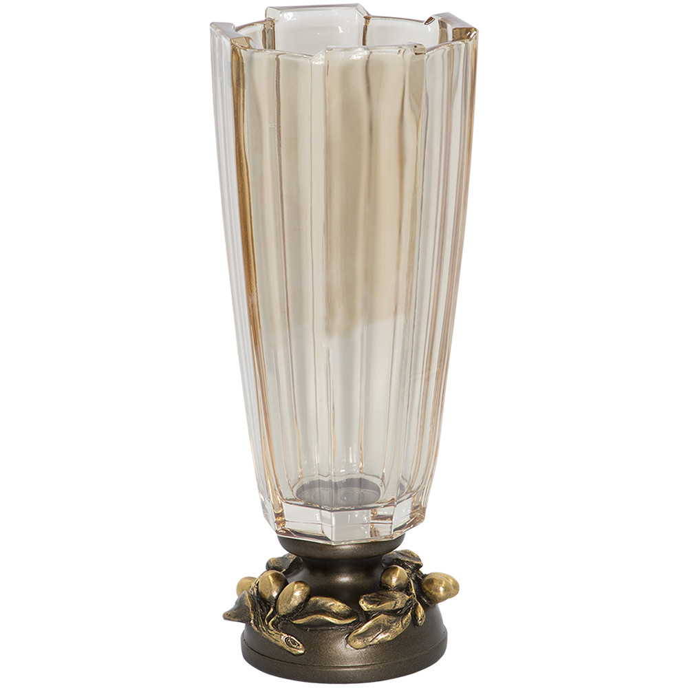 52102,52104 Фруктовница и ваза Oliva Branch Gold Бронза BOGACHO 4627196590014, 4627179659882 - Вид №3