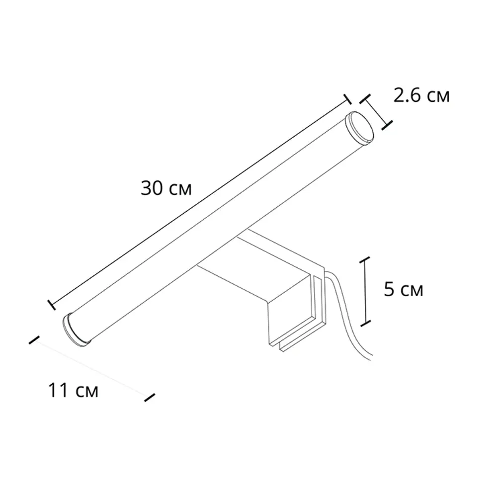 Подсветка для мебели светодиодная Orizzone цвет хром 89437081 STLM-2036243 Santreyd  - Вид №6