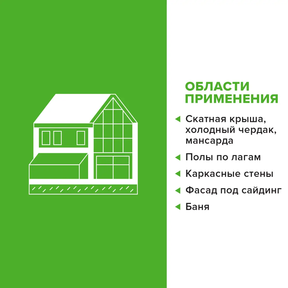 Утеплитель РОКЛАЙТ 50 мм 5.76 м2 ТЕХНОНИКОЛЬ STLM-2208950 - Вид №3