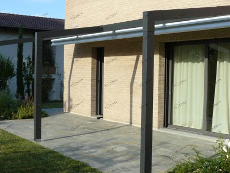 PRATIC F.lli ORIOLI Алюминиевая пергола со сдвижной крышкой Tecnic sun-id-1349360